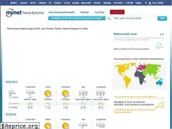 Sites similar to havadurumu.mynet.com