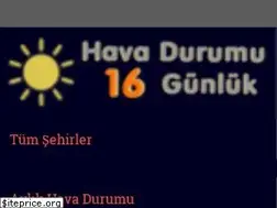 Sites similar to havadurumu16gunluk.xyz