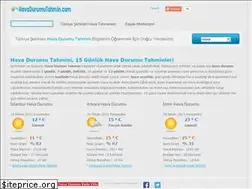 Sites similar to havadurumutahmin.com
