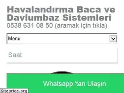 Sites similar to havalandirma-baca-davlumbaz.com