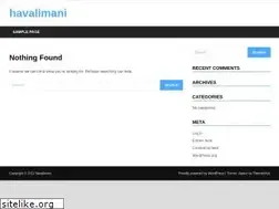 Sites similar to havalimani.org