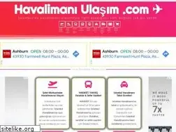 Sites similar to havalimaniulasim.com