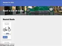 Sites similar to havanacarhire.com