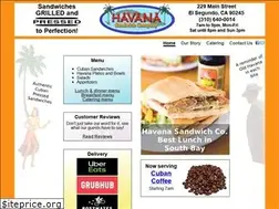 Sites similar to havanasandwich.com