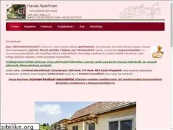 Sites similar to havasapartman.hu