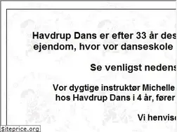 Sites similar to havdrupdans.dk