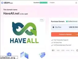 Sites similar to haveall.net