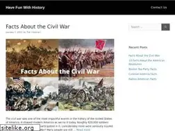 Sites similar to havefunwithhistory.com