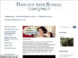 Sites similar to havefunwithrussian.ru