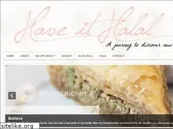 Sites similar to haveithalal.blogspot.com