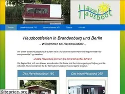 Sites similar to havelhausboot.de