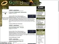 Sites similar to haven.theonering.net