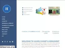 Sites similar to havencasket.com
