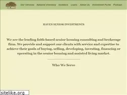Sites similar to havenseniorinvestments.com