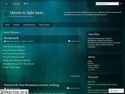 Sites similar to havenwu.wordpress.com