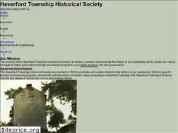 Sites similar to haverfordhistoricalsociety.org