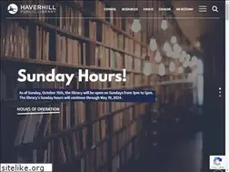 Sites similar to haverhillpl.org