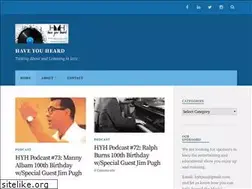 Sites similar to haveyouheardjazz.com