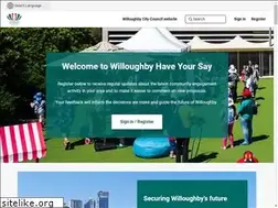 Sites similar to haveyoursaywilloughby.com.au