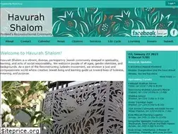Sites similar to havurahshalom.org