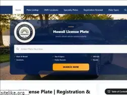 hawaii-license-plate.org