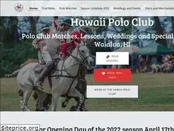 Sites similar to hawaii-polo.org
