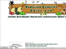 Sites similar to hawaiianconcertguide.com