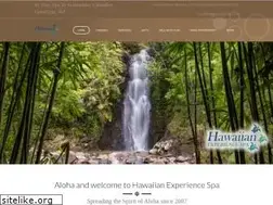 Sites similar to hawaiianexperiencespa.com