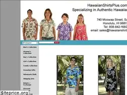 Sites similar to hawaiianshirtsplus.com