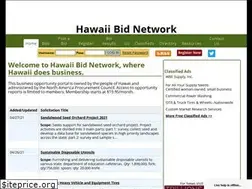 Sites similar to hawaiibids.net