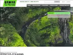 Sites similar to hawaiicarrentals.com