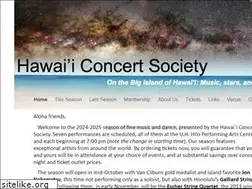 Sites similar to hawaiiconcertsociety.com