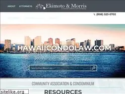 Sites similar to hawaiicondolaw.com