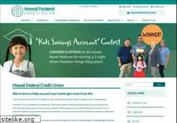 Sites similar to hawaiifcu.org