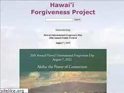 Sites similar to hawaiiforgivenessproject.org
