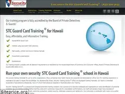 Sites similar to hawaiiguardtraining.com