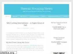 Sites similar to hawaiihousingnews.com