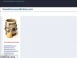 Sites similar to hawaiiinsurancebrokers.com