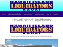 Sites similar to hawaiiislandliquidators.com