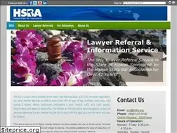Sites similar to hawaiilawyerreferral.com