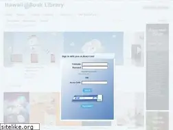 Sites similar to hawaiilibrary.com