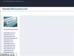 Sites similar to hawaiilifeinsurance.com