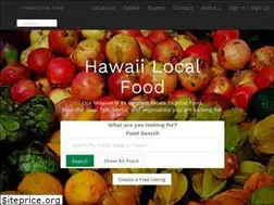 Sites similar to hawaiilocalfood.com