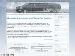 Sites similar to hawaiilxlimo.com