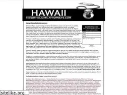 Sites similar to hawaiimesotheliomaattorneys.com