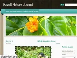 Sites similar to hawaiinaturejournal.weebly.com