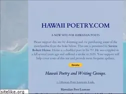 Sites similar to hawaiipoetry.com