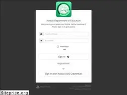 Sites similar to hawaiipublicschools.apparmor.com