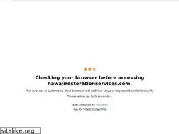 Sites similar to hawaiirestorationservices.com