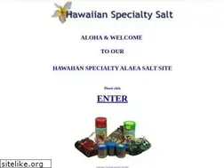 Sites similar to hawaiisalt.com